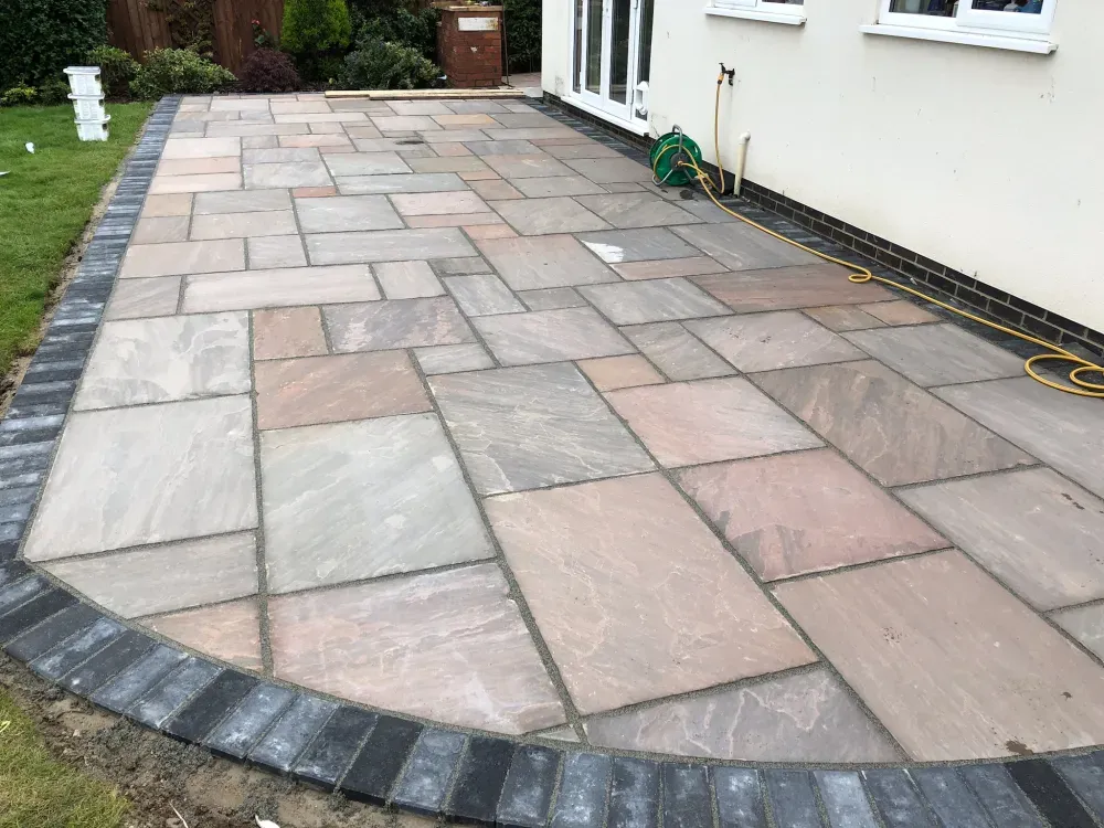 Indian Sandstone Patio — cover photo