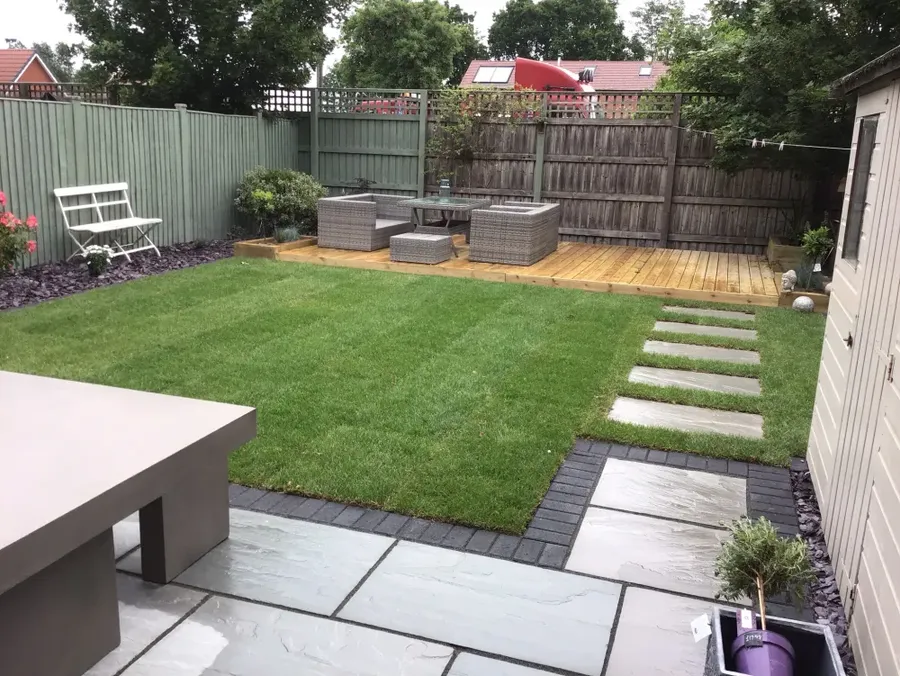 Patio, Lawn & Timber Decking — cover photo